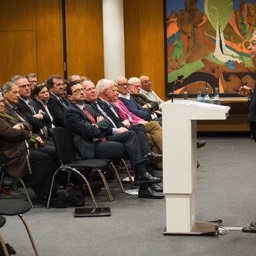 Vortrag von Bürgerimpulse 09.03.17: Prof. Hans-Jürgen Papier, Präsident des Bundesverfassungsgerichts a.D., hält seinen Vortrag: EU heute - Anfang des Endes?