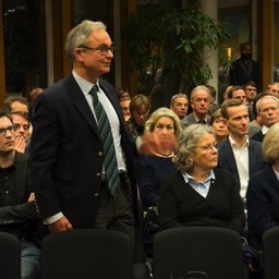 Vortrag von Bürgerimpulse 09.03.17: In Anschluss an den Vortrag von Prof. Hans-Jürgen Papier konnte das Publikum Fragen stellen.